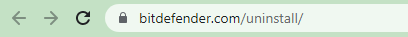 bitdefender removal tool