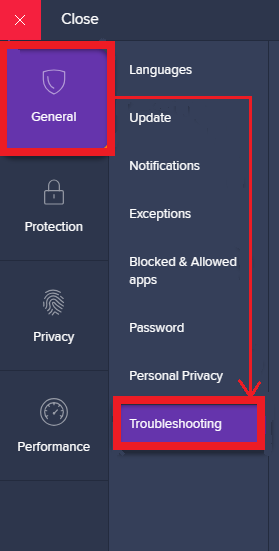 avast troubleshooting