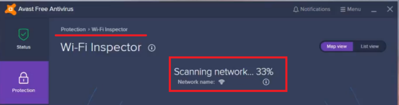 scan the network