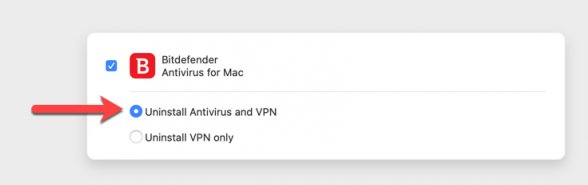 uninstall bitdefender on mac